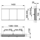 KEUCO 800300140000000 Royal Modular 2.0 SPS, unbel. 80030,