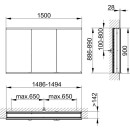 KEUCO 800300151100000 Royal Modular 2.0 SPS, unbel. 80030,