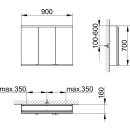 KEUCO 800301090100300 Royal Modular 2.0 SPS, unbel. 80030,