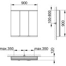 KEUCO 800301091000000 Royal Modular 2.0 SPS, unbel. 80030,