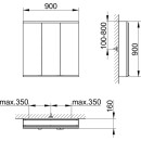 KEUCO 800301091100200 Royal Modular 2.0 SPS, unbel. 80030,