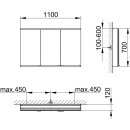 KEUCO 800301110000200 Royal Modular 2.0 SPS, unbel. 80030,