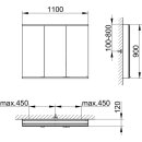 KEUCO 800301111000200 Royal Modular 2.0 SPS, unbel. 80030,