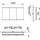 KEUCO 800301120100300 Royal Modular 2.0 SPS, unbel. 80030,