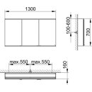 KEUCO 800301130100000 Royal Modular 2.0 SPS, unbel. 80030,