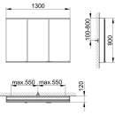 KEUCO 800301131000000 Royal Modular 2.0 SPS, unbel. 80030,