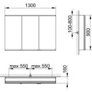 KEUCO 800301131100000 Royal Modular 2.0 SPS, unbel. 80030,