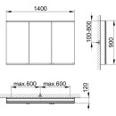 KEUCO 800301141000000 Royal Modular 2.0 SPS, unbel. 80030,