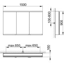 KEUCO 800301151100000 Royal Modular 2.0 SPS, unbel. 80030,