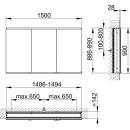 KEUCO 800310151100200 Royal Modular 2.0 SPS, bel. 80031,