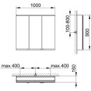 KEUCO 800311101100000 Royal Modular 2.0 SPS, bel. 80031,