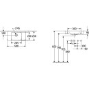 Villeroy &amp; Boch 43425301 Handwaschbecken Compact O.novo