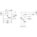 Villeroy &amp; Boch 4A0751RW AufsatzWT Memento 2.0 498x420mm