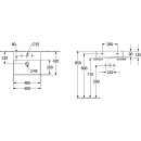 Villeroy &amp; Boch 4A225GI4 WT Memento 2.0 500x420mm...