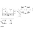 Villeroy &amp; Boch 4A23CK01 SchrankDWT Avento 1200x470mm re-eckig