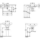 Villeroy &amp; Boch 4A416501 Waschbecken O.novo 650x460mm...