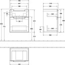 Villeroy &amp; Boch A90710VG WTUS Subway 2.0 10 485x590x379mm 2