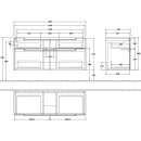 Villeroy &amp; Boch A91610VG WTUS Subway 2.0 A9161 1287x590x449mm