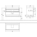 Villeroy &amp; Boch A92601VH WTUS Venticello A92601 953x590x502mm