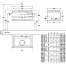 Villeroy &amp; Boch B56900PD WTUS Legato 800x380x500mm 1...