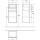 Villeroy &amp; Boch B72801VJ Seitenschrank Legato 400x870x350mm 1