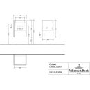 Villeroy &amp; Boch C00501VH WaschbeckenUS Collaro...