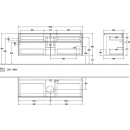 Villeroy &amp; Boch C04900MS WTUS Collaro C049 1600x548x500mm 4