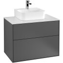 Villeroy &amp; Boch F08100GM Waschbeckenunterschrank...