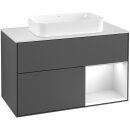 Villeroy &amp; Boch F251GFPC Waschbeckenunterschrank Finion F25