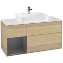 Villeroy &amp; Boch F411GKPC Waschbeckenunterschrank...