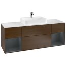 Villeroy &amp; Boch F451HGGN Waschbeckenunterschrank...