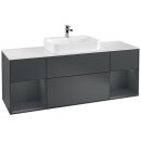 Villeroy &amp; Boch F451HGHG Waschbeckenunterschrank...