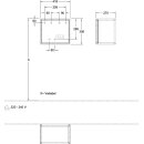 Villeroy &amp; Boch F580HGMT Regalmodul Finion F58 418x356x270mm
