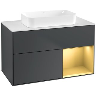 Villeroy & Boch F661HFHG Waschbeckenunterschrank Finion F66