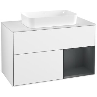 Villeroy & Boch F661HGGF Waschbeckenunterschrank Finion F66