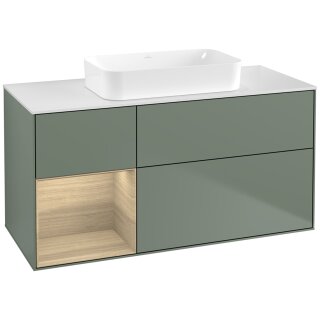 Villeroy & Boch F701PCGM Waschbeckenunterschrank Finion F70