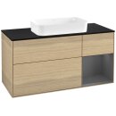 Villeroy &amp; Boch F712GKPC Waschbeckenunterschrank...