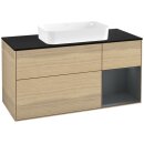Villeroy &amp; Boch F712HGPC Waschbeckenunterschrank...
