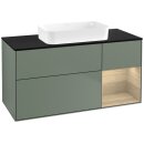 Villeroy &amp; Boch F712PCGM Waschbeckenunterschrank...