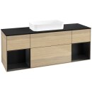 Villeroy &amp; Boch F742PDPC Waschbeckenunterschrank...