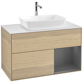 Villeroy & Boch F781GKPC Waschbeckenunterschrank Finion F78