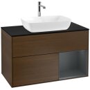 Villeroy &amp; Boch F782HGGN Waschbeckenunterschrank...
