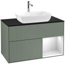Villeroy &amp; Boch F782MTGM Waschbeckenunterschrank...