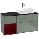 Villeroy &amp; Boch F802HBGM Waschbeckenunterschrank...
