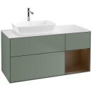 Villeroy &amp; Boch F811GNGM Waschbeckenunterschrank Finion F81