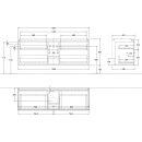 Villeroy &amp; Boch F85100HG Waschbeckenunterschrank Finion F85