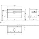 Villeroy &amp; Boch F88100GF Waschbeckenunterschrank...