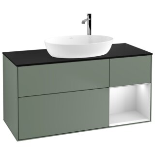 Villeroy & Boch F952MTGM Waschbeckenunterschrank Finion F95