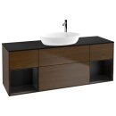 Villeroy &amp; Boch F982PDGN Waschbeckenunterschrank...