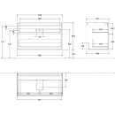 Villeroy &amp; Boch FA0200MT Waschbeckenunterschrank Finion FA0